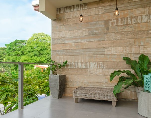 wood effect Outdoor Wall Tiles