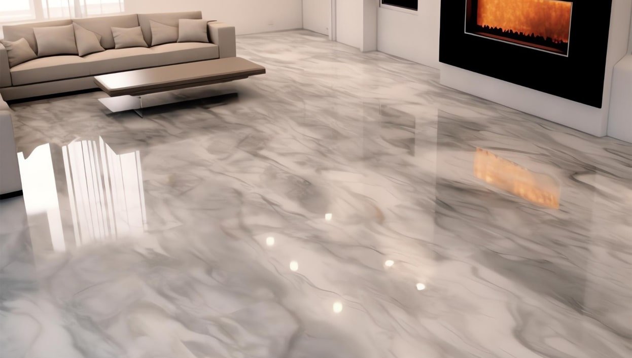 porcelain tile flooring