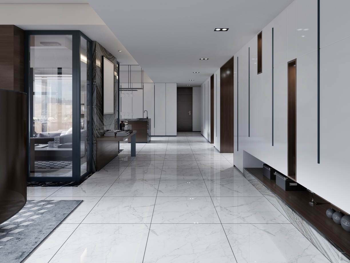 porcelain tile flooring