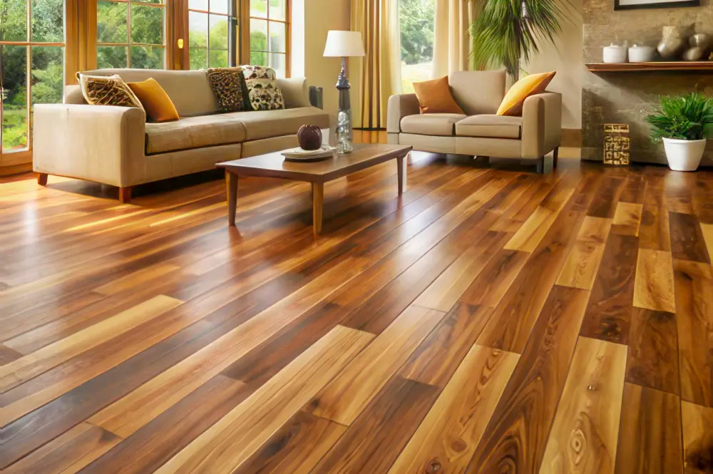 Parquet flooring tiles