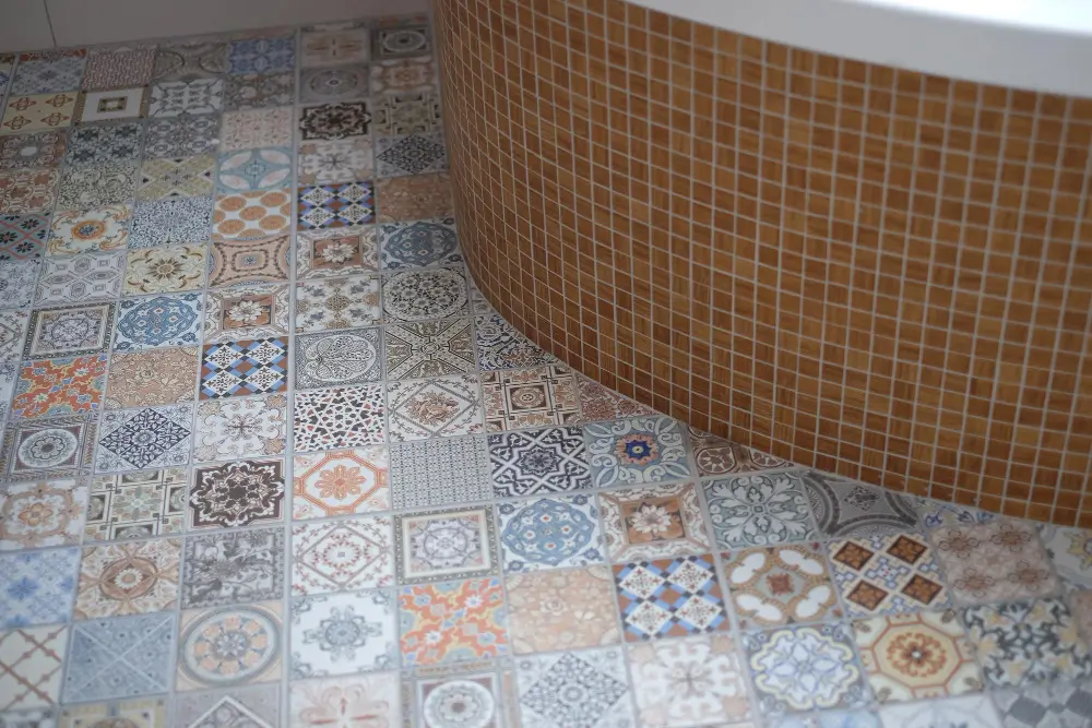 Moroccan floor tiles