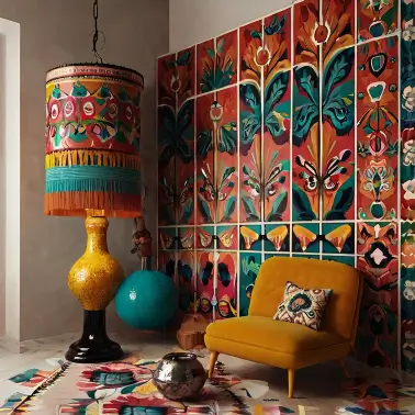 Moroccan hall Tiles