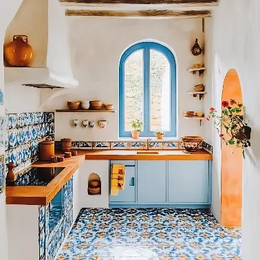 Moroccan kitchen Tiles