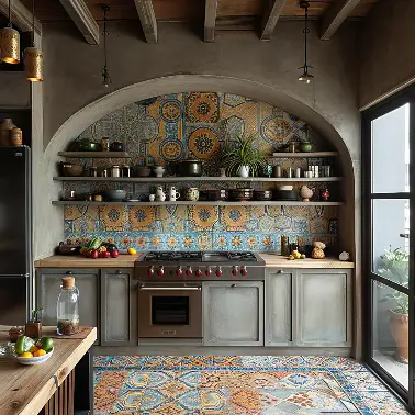 Moroccan Kitchen Tiles