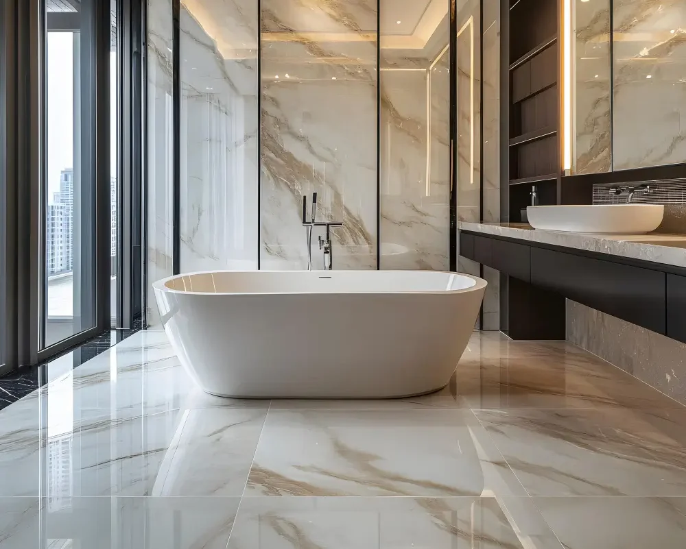 porcelain tiles