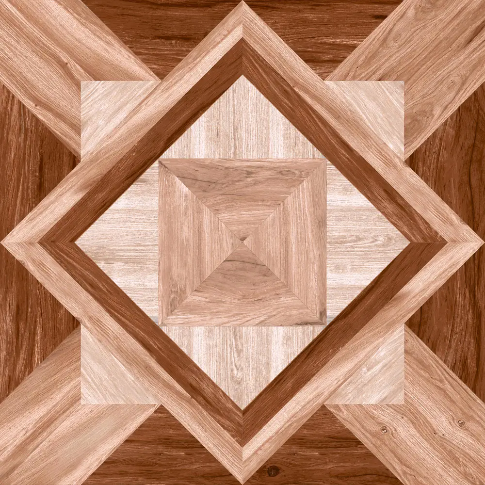 wooden porcelain tiles design