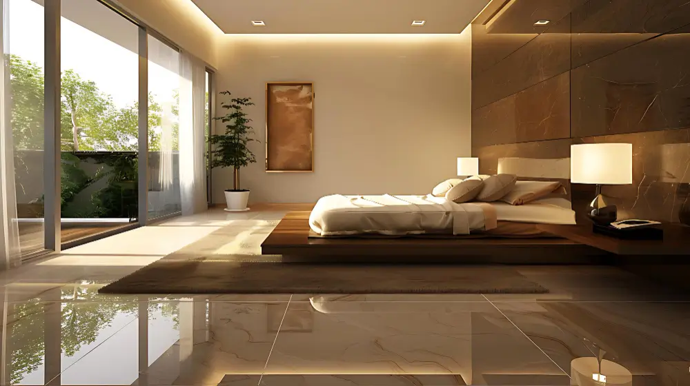 bedroom floor & wall tiles
