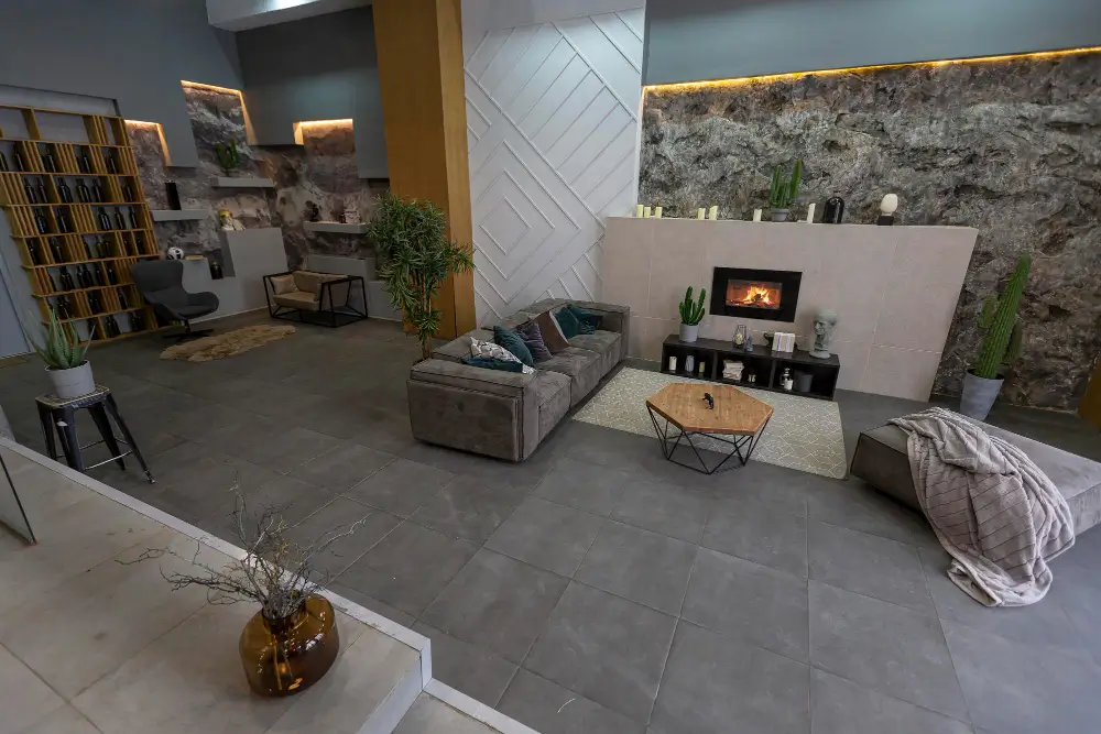 living room floor tiles
