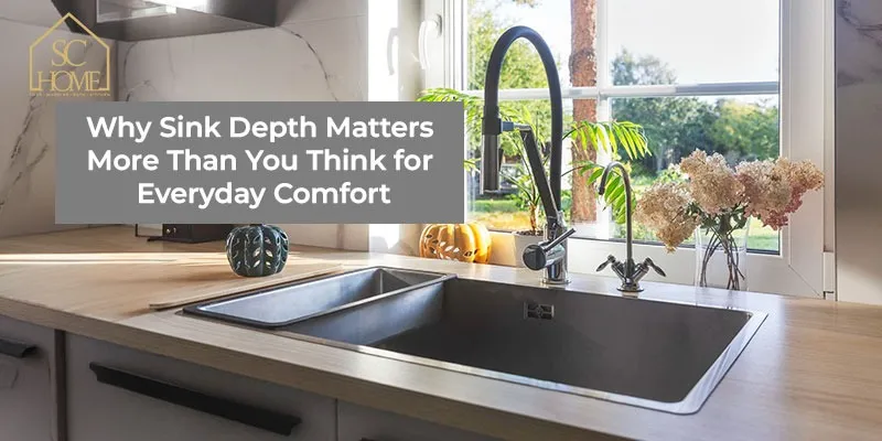 Why Sink Depth Matters More Than You Think for Everyday Comfort